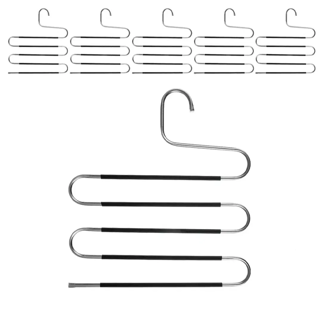 코멧 홈5단논슬립 바지걸이6개잎